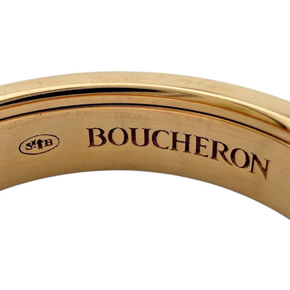 Boucheron ブシュロン キャトル クラシック リング ハーフ リング 指輪