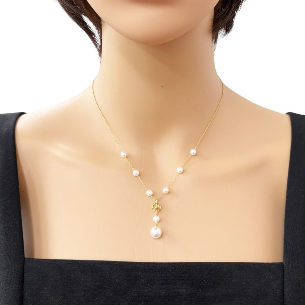 TASAKI タサキ ネックレス 18金 K18イエローゴールド パール 