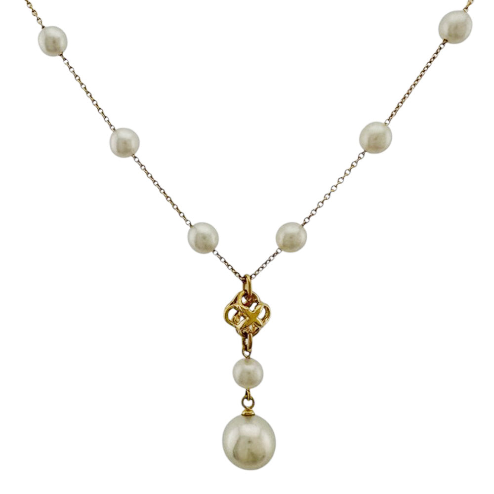 TASAKI タサキ ネックレス 18金 K18イエローゴールド パール 