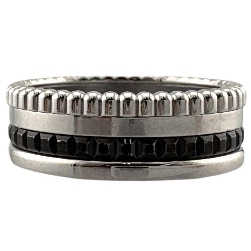 Boucheron ブシュロン キャトルブラック スモール リング 指輪 12号 18