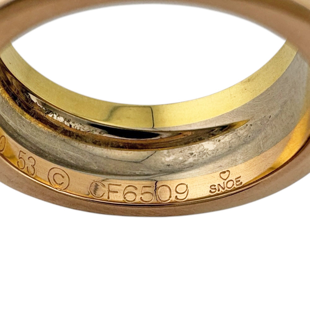 CARTIER カルティエ トリニティ ウェディング リング 指輪 13号 18金