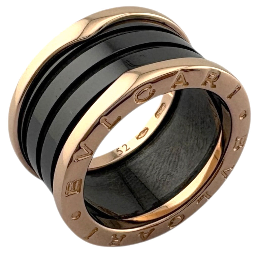 BVLGARI ブルガリ B-zero.1 ビーゼロワン 4バンド ブラックセラミック 