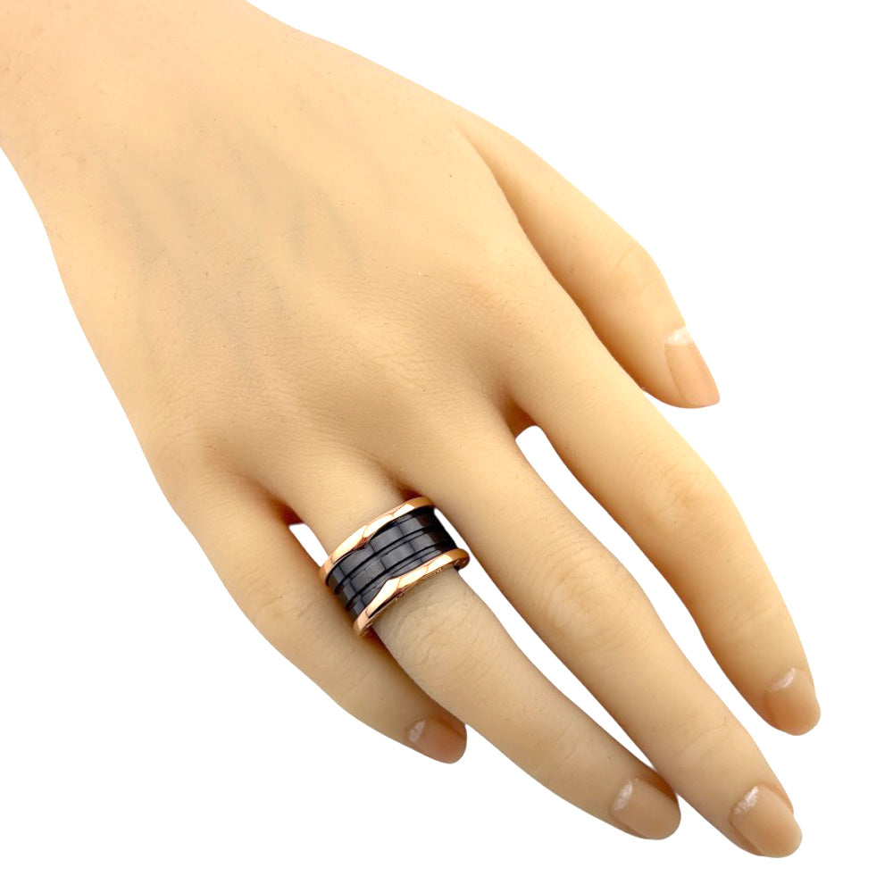 BVLGARI ブルガリ B-zero.1 ビーゼロワン 4バンド ブラックセラミック 