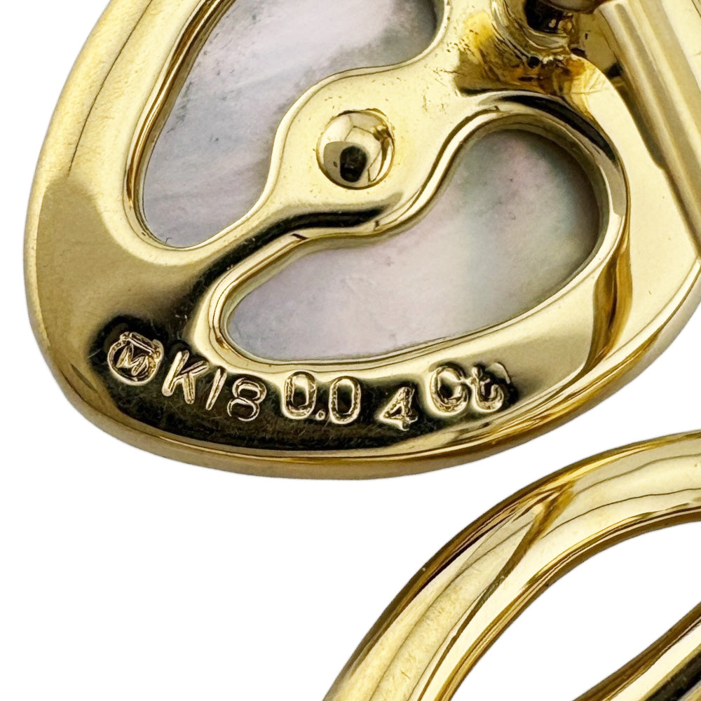 MIKIMOTO ミキモト ブローチ 18金 K18イエローゴールド ルビー