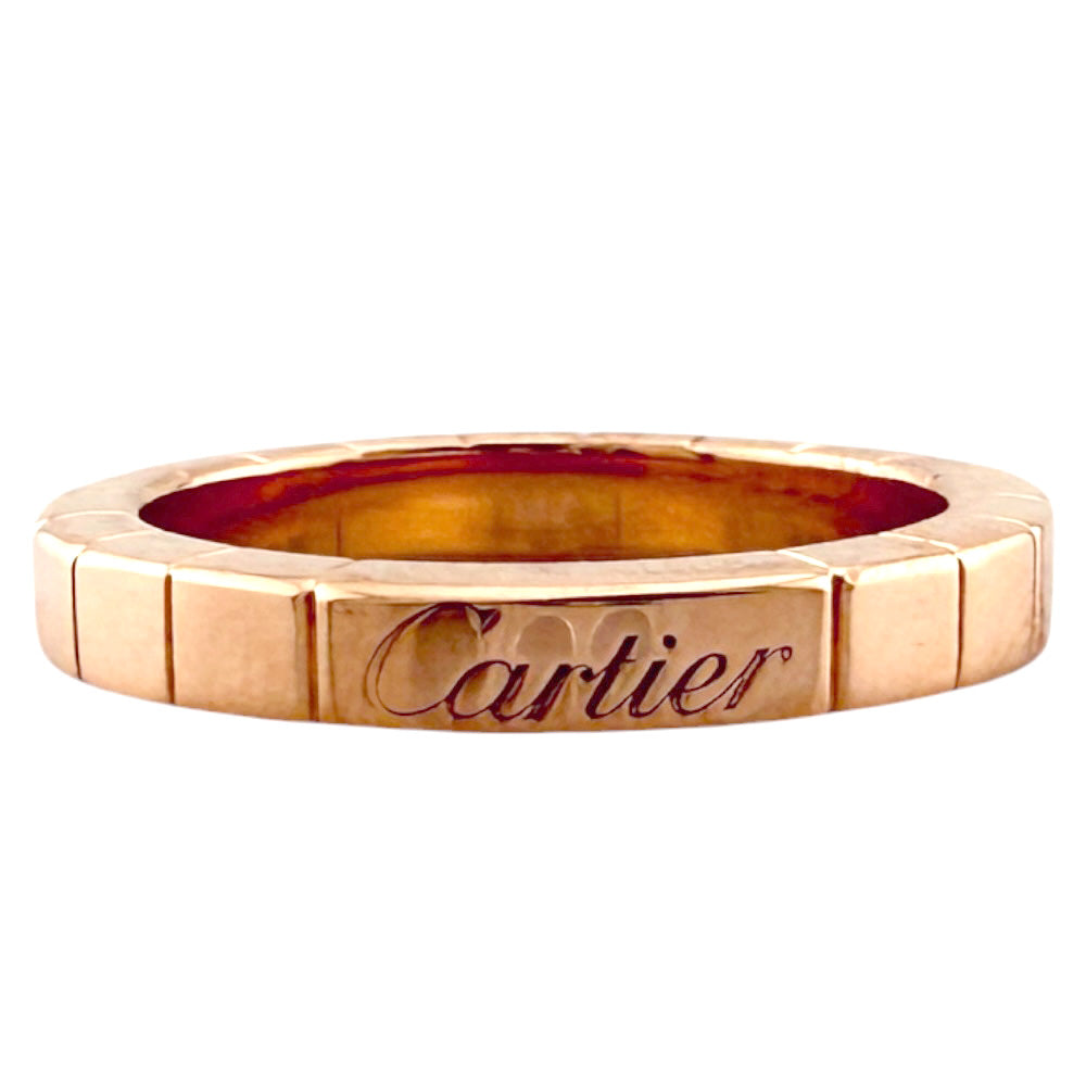 CARTIER カルティエ ラニエール リング 指輪 11号 18金 K18ピンク