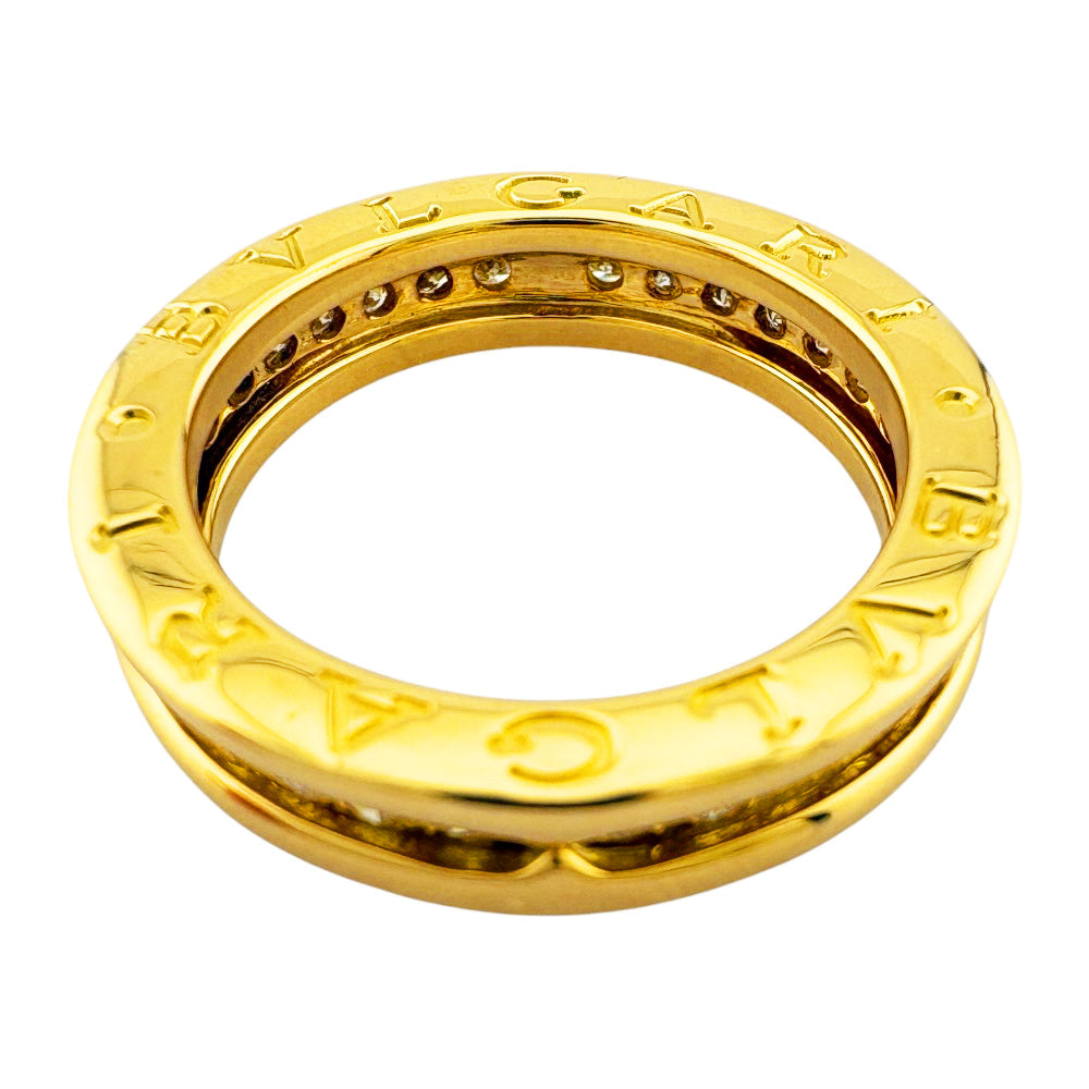 BVLGARI B-zero.1 B-Zero One 1 Band Ring Ring No. 10 18K K18 Gold