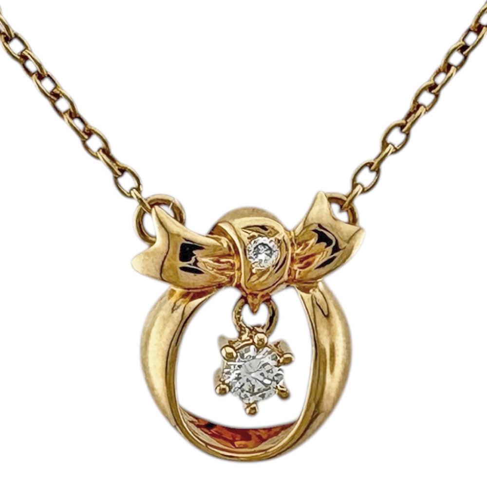 TASAKI タサキ ネックレス 18金 K18イエローゴールド ダイヤモンド