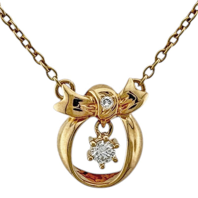 TASAKI タサキ ネックレス 18金 K18イエローゴールド ダイヤモンド 
