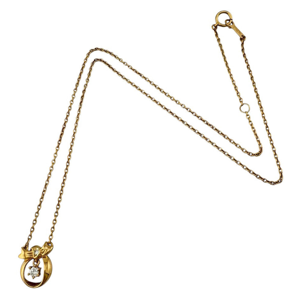 TASAKI タサキ ネックレス 18金 K18イエローゴールド ダイヤモンド