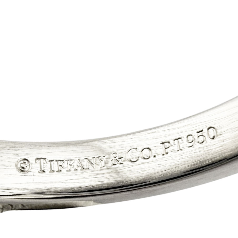 TIFFANY&Co. ティファニー フラットバンド リング 指輪 16号 Pt950