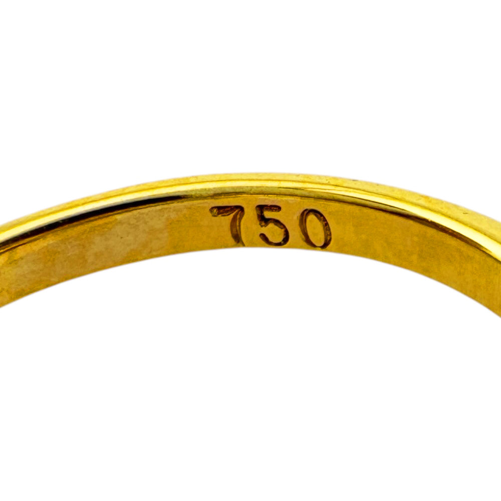 TIFFANY&Co. ティファニー カーブドバンド リング 指輪 10.5号 18金