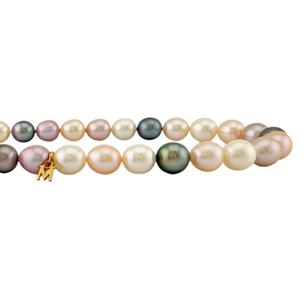 MIKIMOTO ミキモト ネックレス 18金 K18イエローゴールド レディース