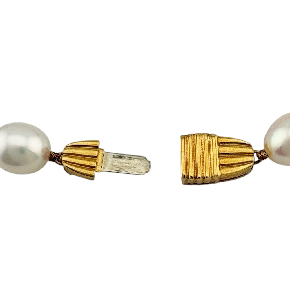 MIKIMOTO ミキモト ネックレス 18金 K18イエローゴールド レディース