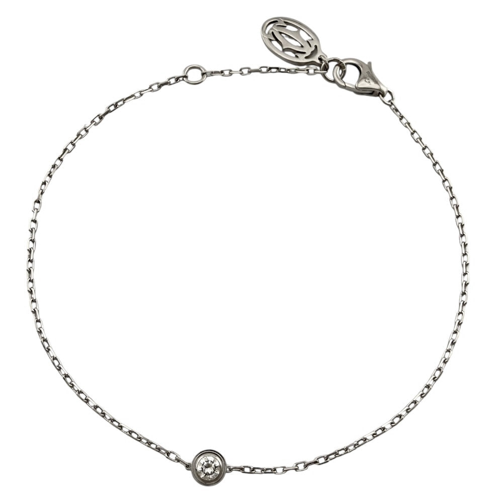 CARTIER カルティエ ダムール ディアマンレジェ ブレスレット 18金 K18