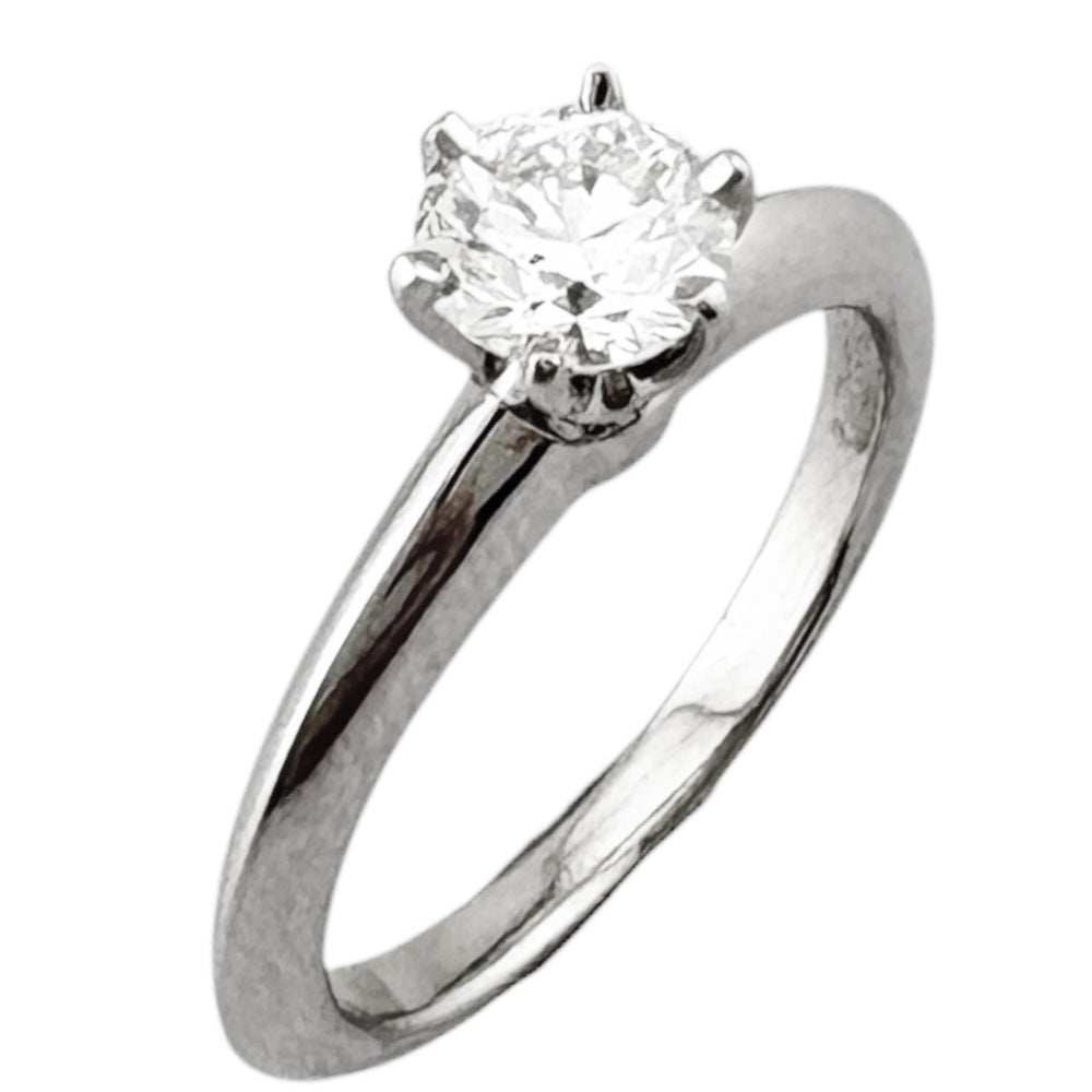 TIFFANY&Co. ティファニー ソリティア リング 指輪 6.5号 Pt950 