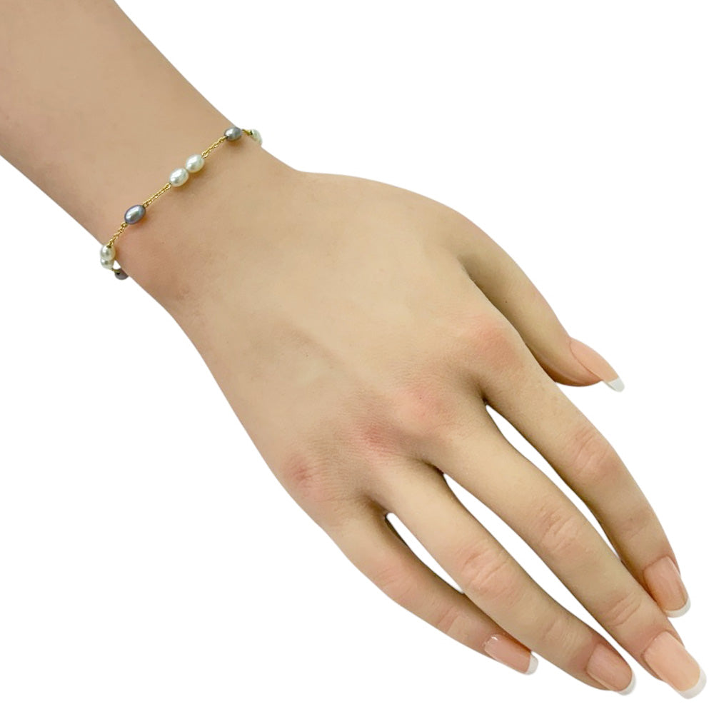 TASAKI タサキ ブレスレット 18金 K18イエローゴールド パール 