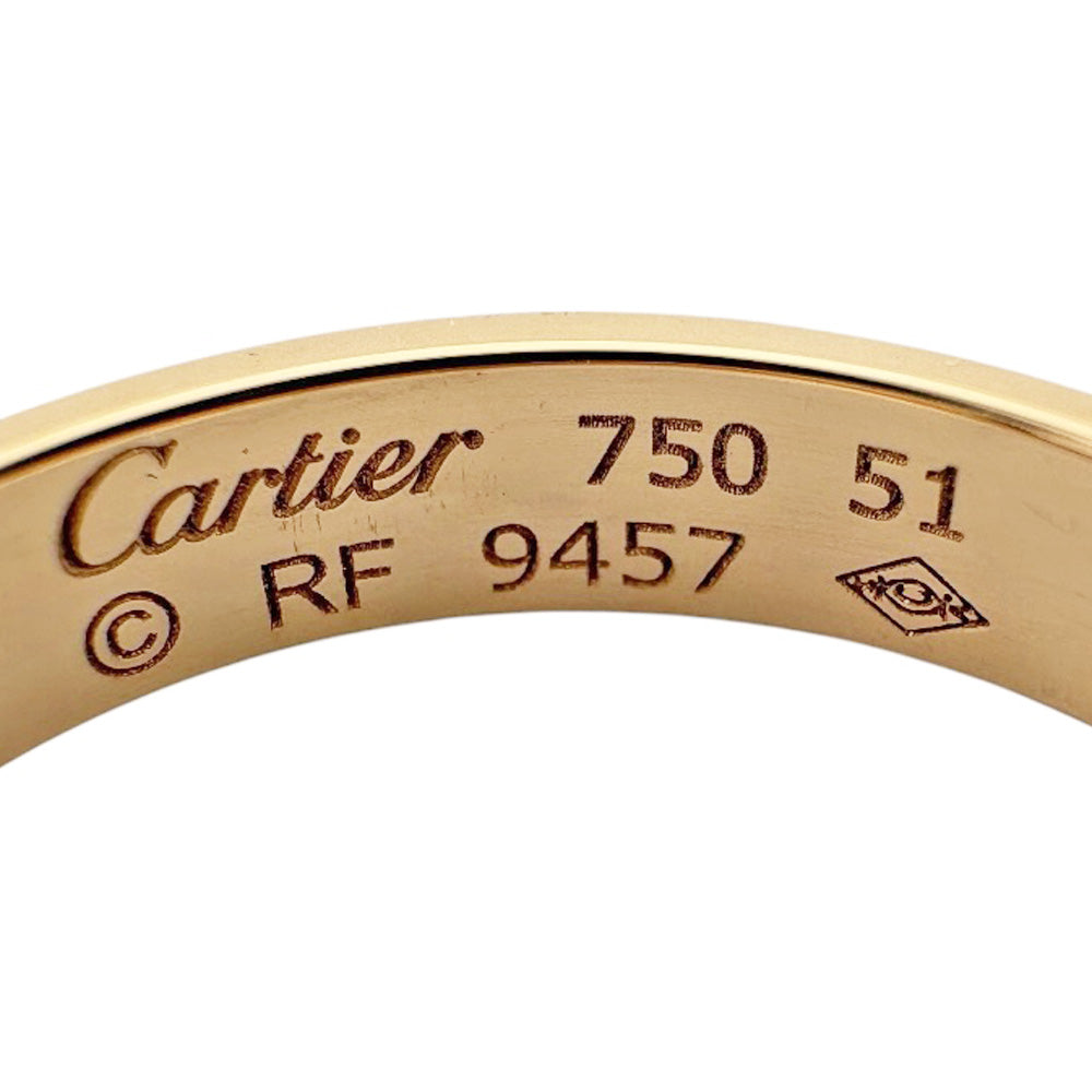 CARTIER カルティエ ミニラブ リング 指輪 11号 18金 K18ピンク