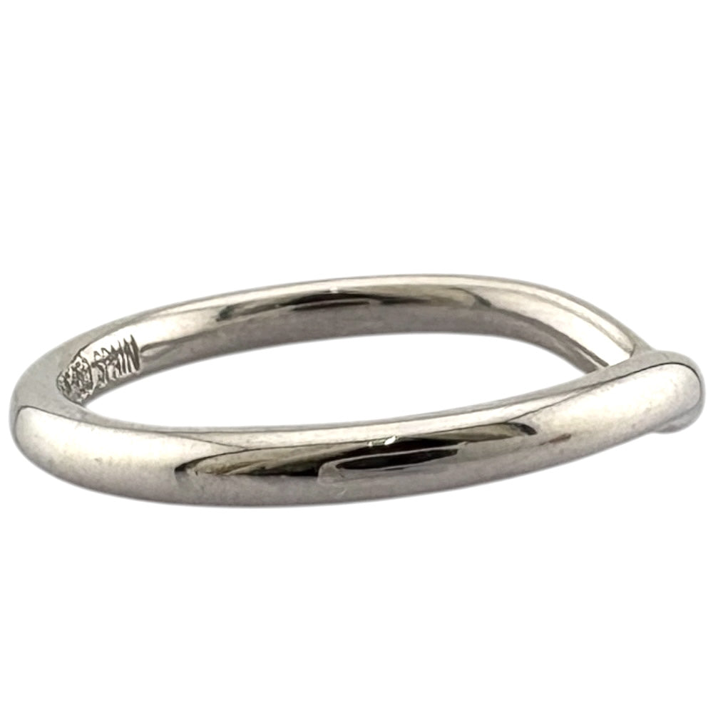 TIFFANY&Co. ティファニー カーブ ド バンド リング 指輪 8号 Pt950
