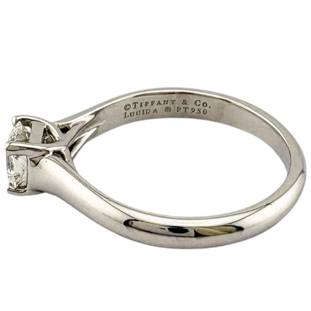 TIFFANY&Co. ティファニー ルシダ リング 指輪 11号 Pt950プラチナ