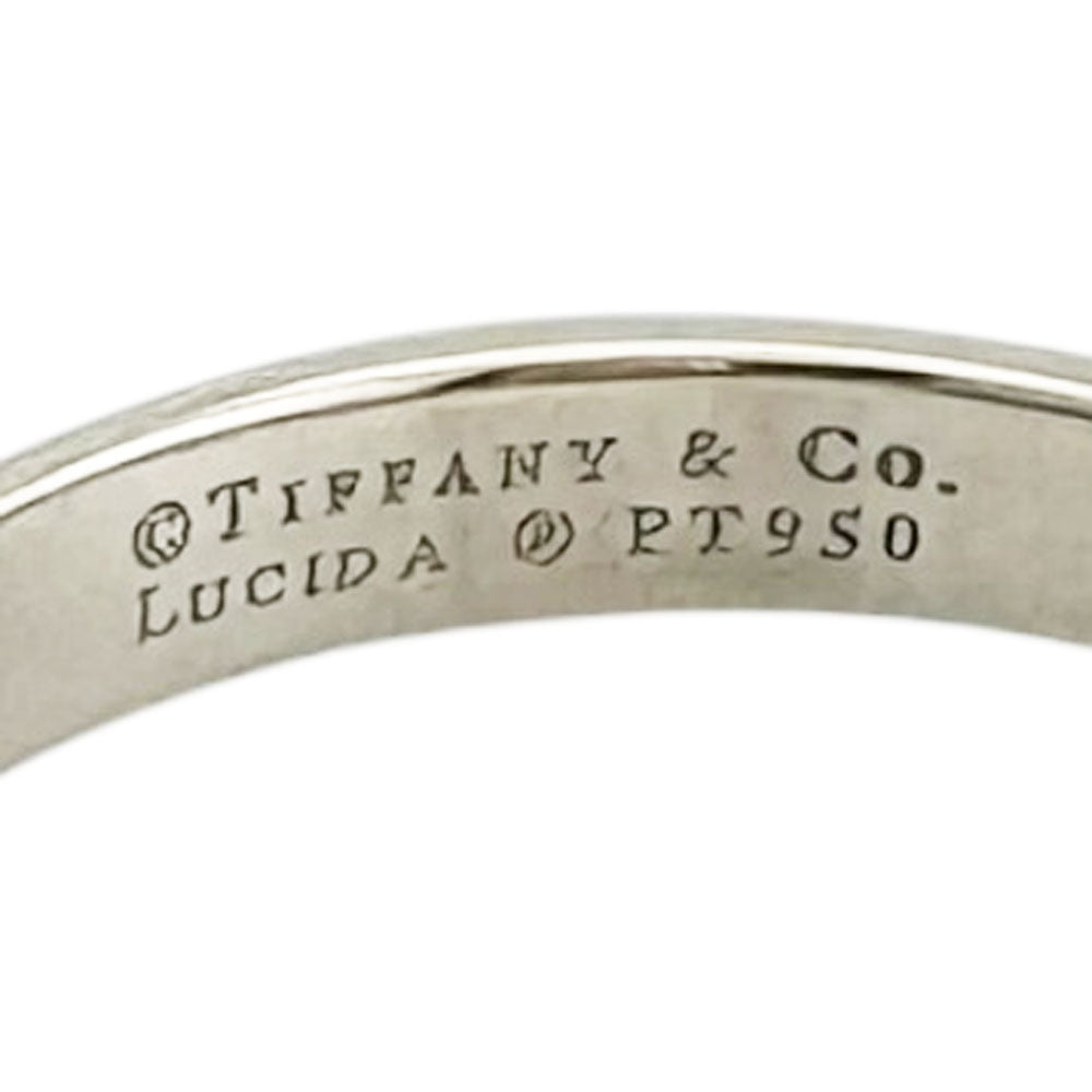 TIFFANY&Co. ティファニー ルシダ リング 指輪 11号 Pt950プラチナ