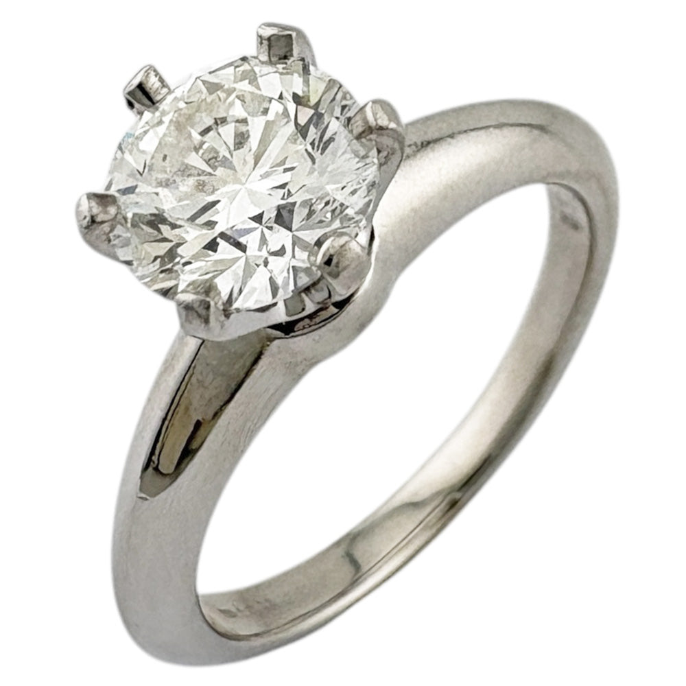 TIFFANY&Co. ティファニー ソリティア リング 指輪 8.0号 Pt950 