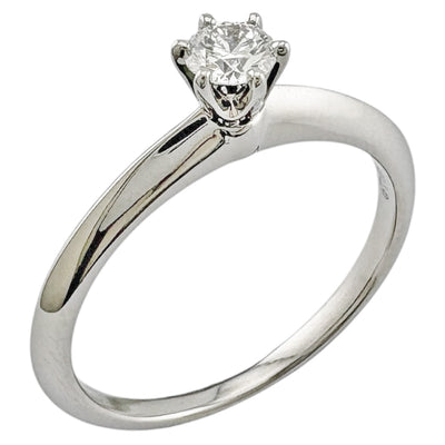 TIFFANY&Co. ティファニー ソリティア リング 指輪 14号 Pt950プラチナ