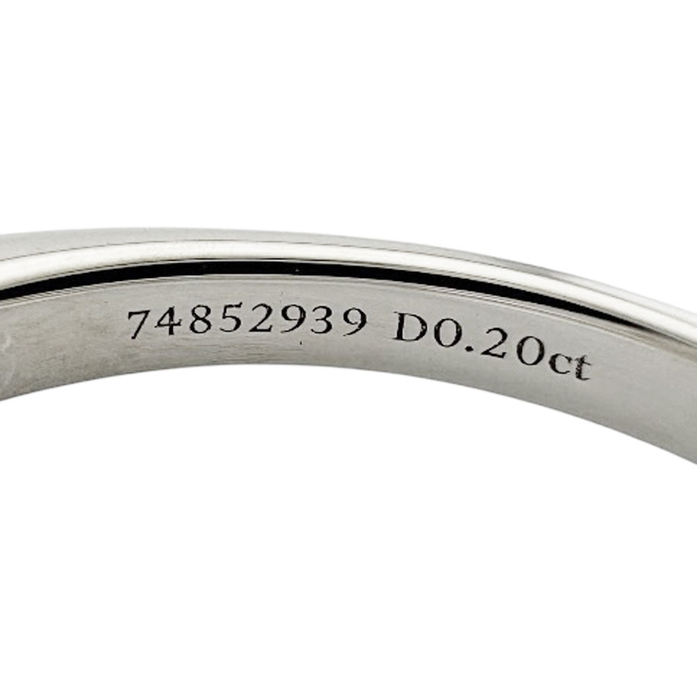 TIFFANY&Co. ティファニー ソリティア リング 指輪 14号 Pt950プラチナ
