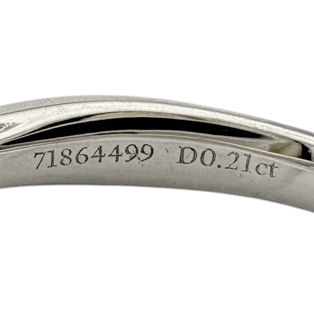 TIFFANY&Co. ティファニー ハーモニー リング 指輪 15号 Pt950プラチナ