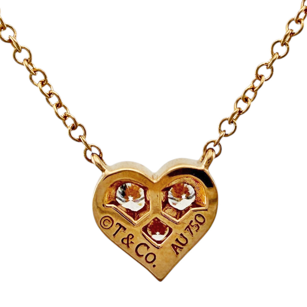 TIFFANY&Co. ティファニー センチメンタルハート ネックレス 18金 K18 TIFFANY&Co. ティファニー センチメンタルハート ネックレス 18金 K18
