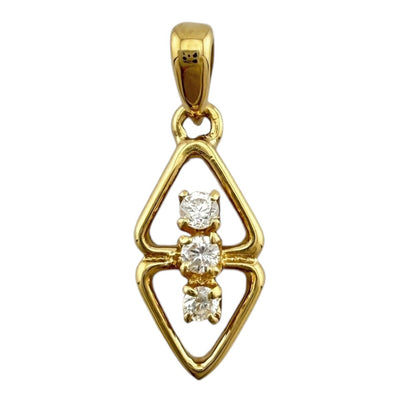MIKIMOTO ミキモト ペンダントトップ 18金 K18イエローゴールド
