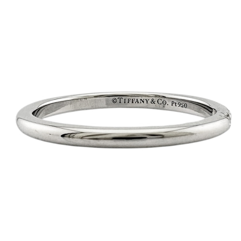 TIFFANY&Co. Tiffany Forever Wedding Band Ring Ring Size 13.5 Pt950