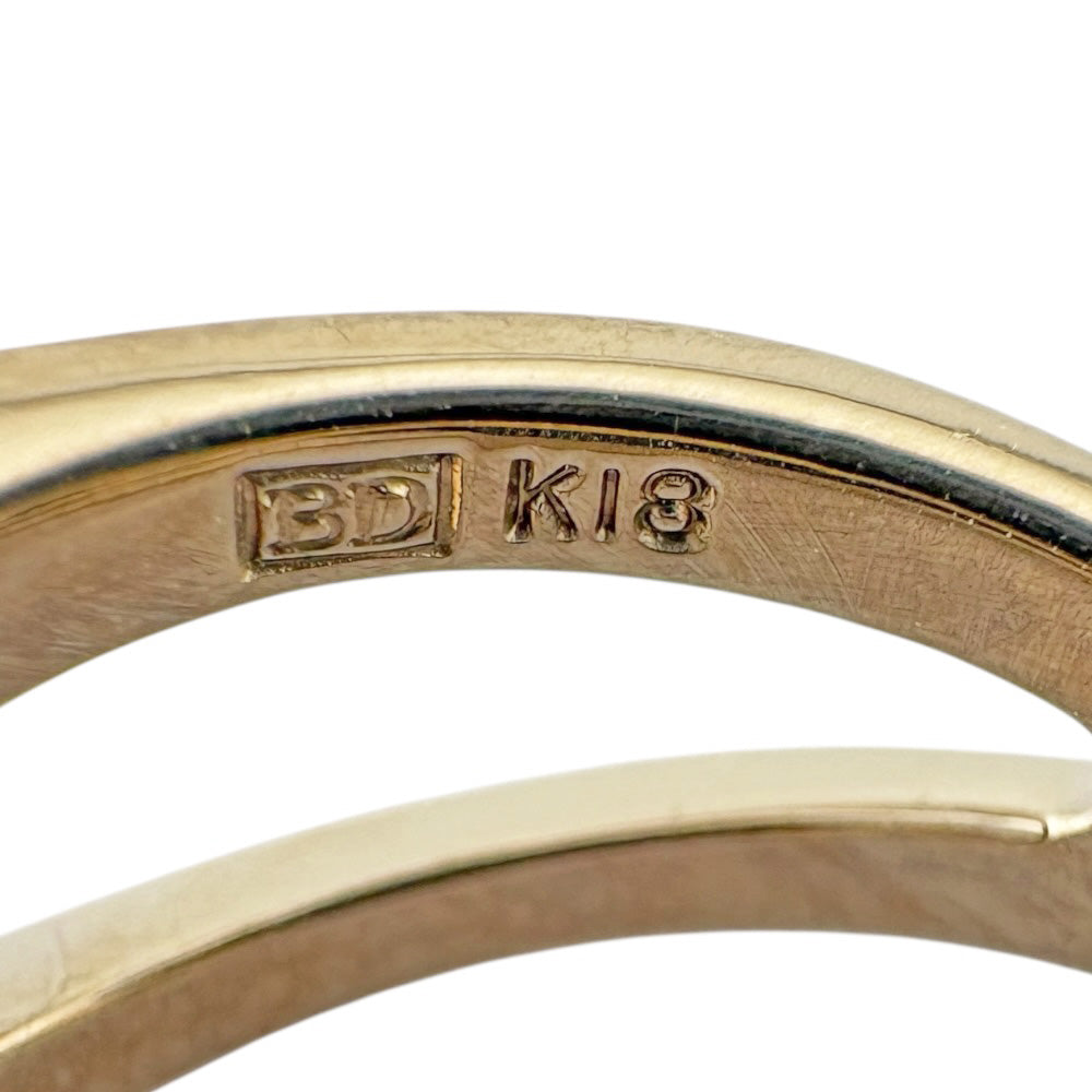 KASHIKEY カシケイ ネイキッド リング 指輪 9号 18金 K18ゴールド