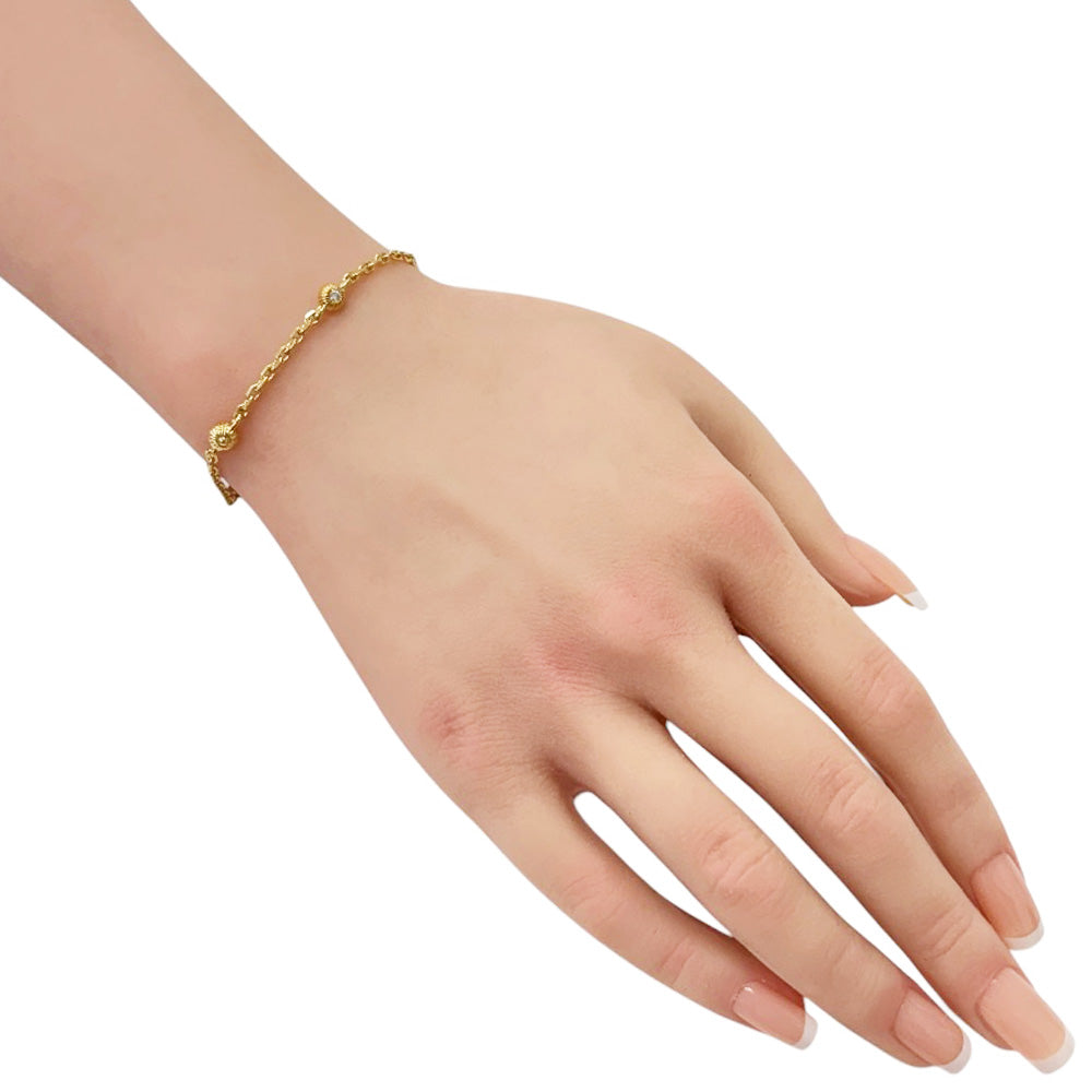 Chaumet ショーメ ブレスレット 18金 K18イエローゴールド 
