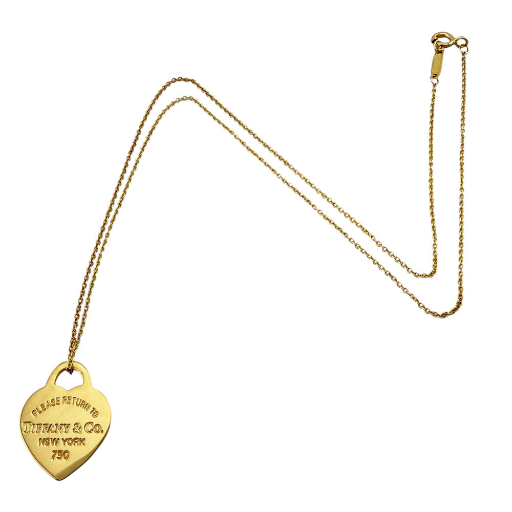TIFFANY&Co. ティファニー リターントゥハート ネックレス 18金 K18