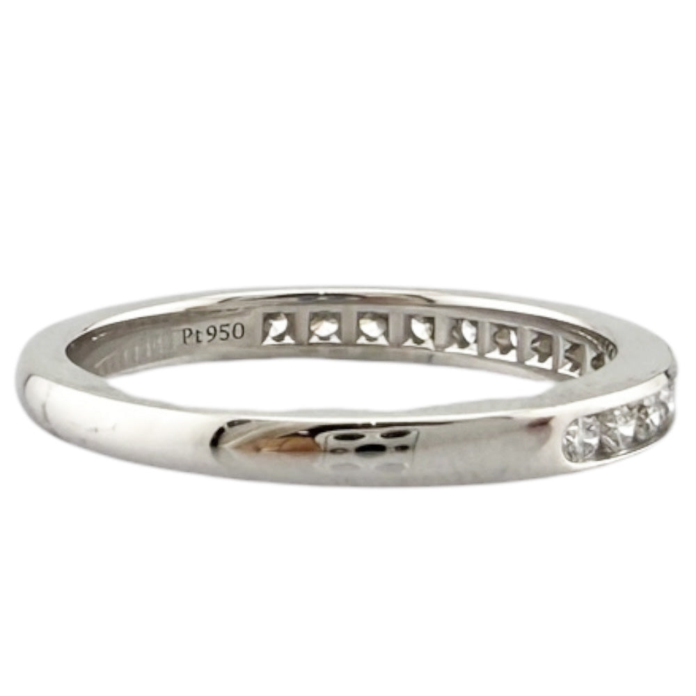 セール中TIFFANY & CO. PT950 リング 10号 TIFFANY&Co.（ティファニー） Pt950プラチナ ダブルミルグレインバンド