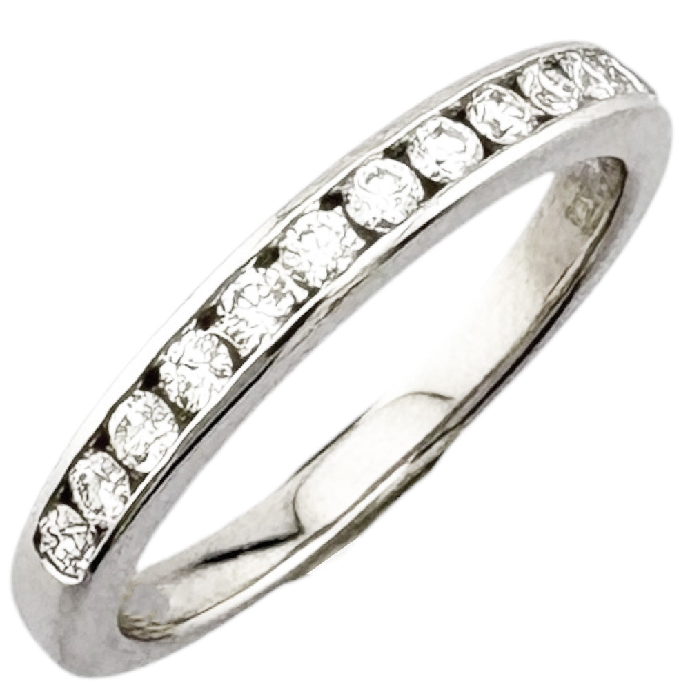 TIFFANY&Co. ティファニー ハーフエタニティ リング 指輪 9号 Pt950