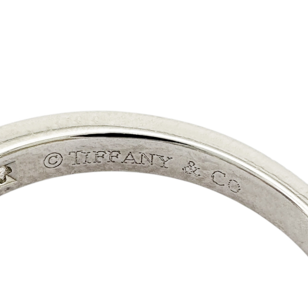 TIFFANY&Co. ティファニー ハーフエタニティ リング 指輪 9号 Pt950