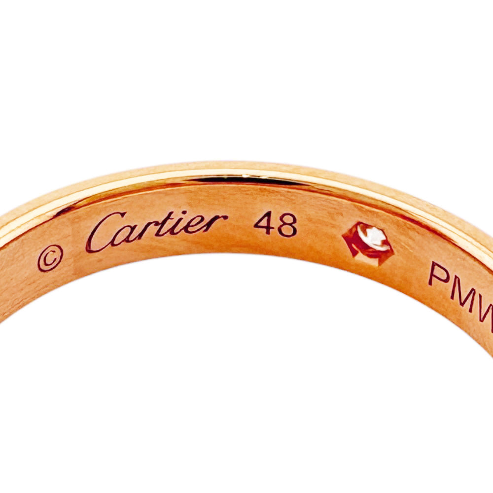 CARTIER カルティエ Cドゥウエディング リング 指輪 8号 18金 K18