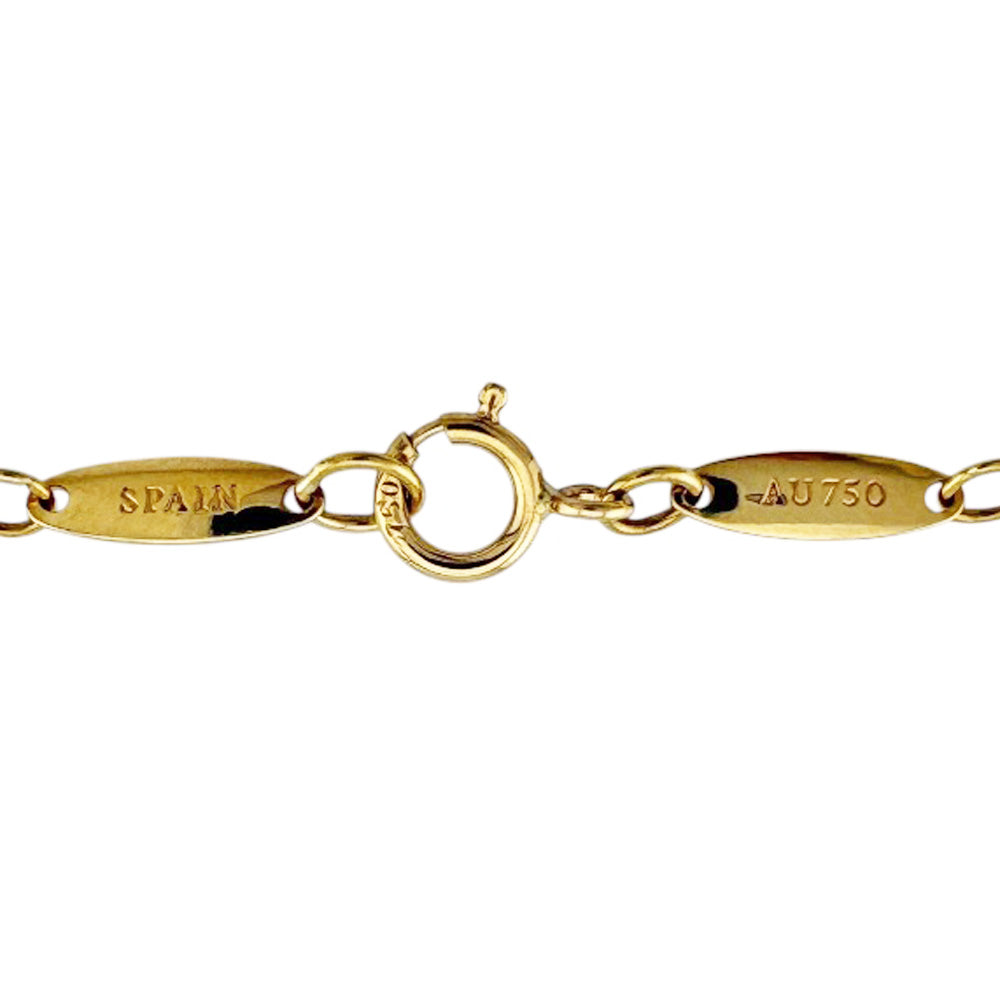 TIFFANY&Co. ティファニー オープンハート ネックレス 18金 K18