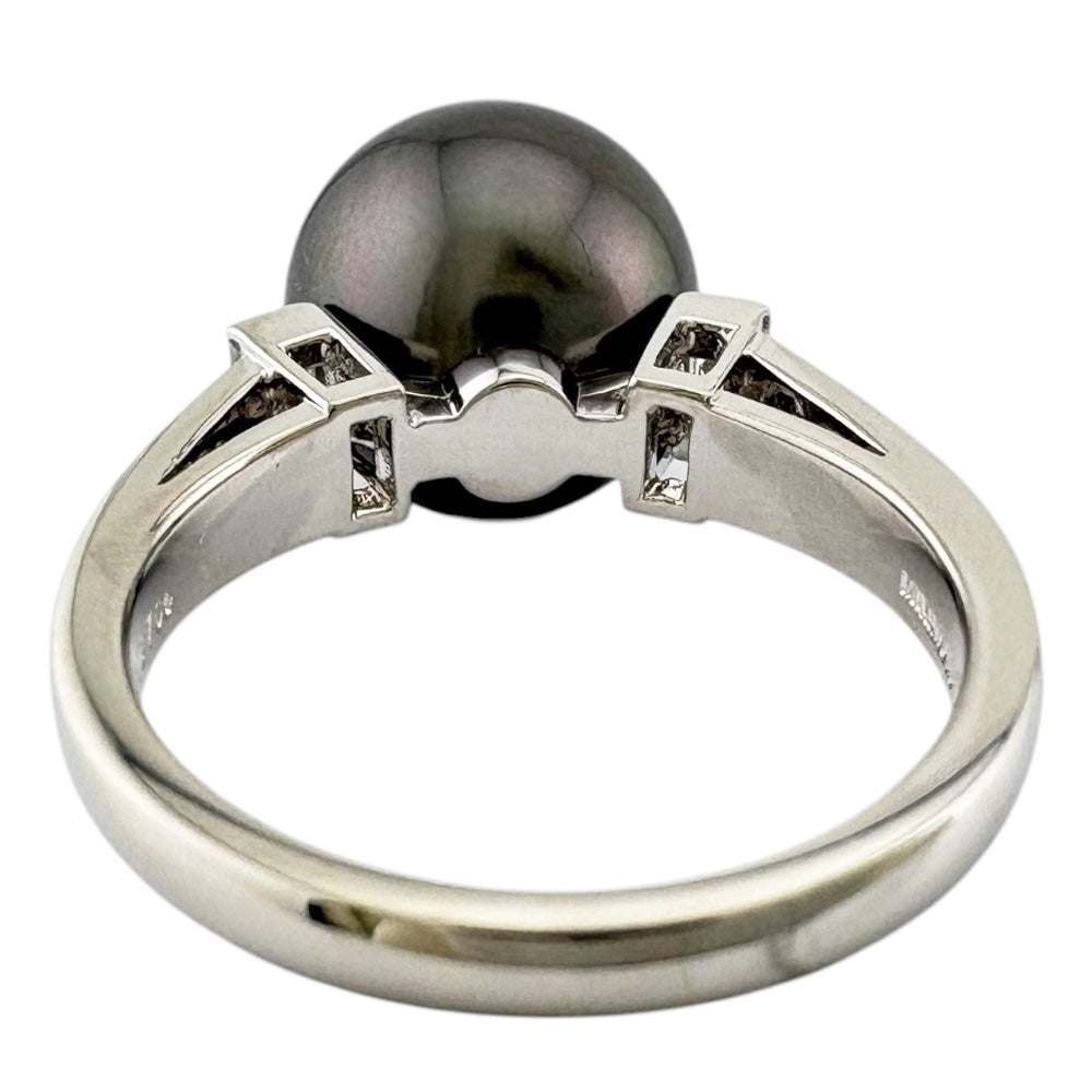 MIKIMOTO ミキモト リング 指輪 16号 Pt950プラチナ パール レディース