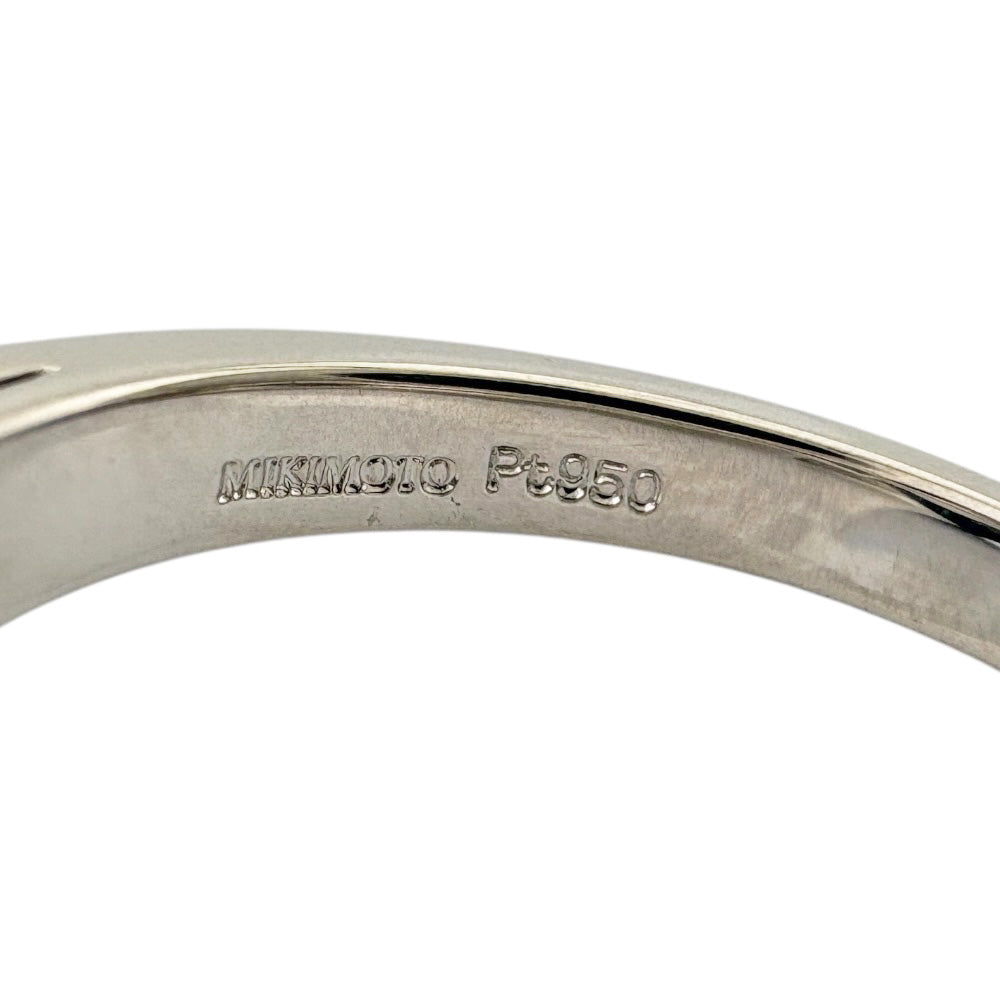 MIKIMOTO ミキモト リング 指輪 16号 Pt950プラチナ パール レディース