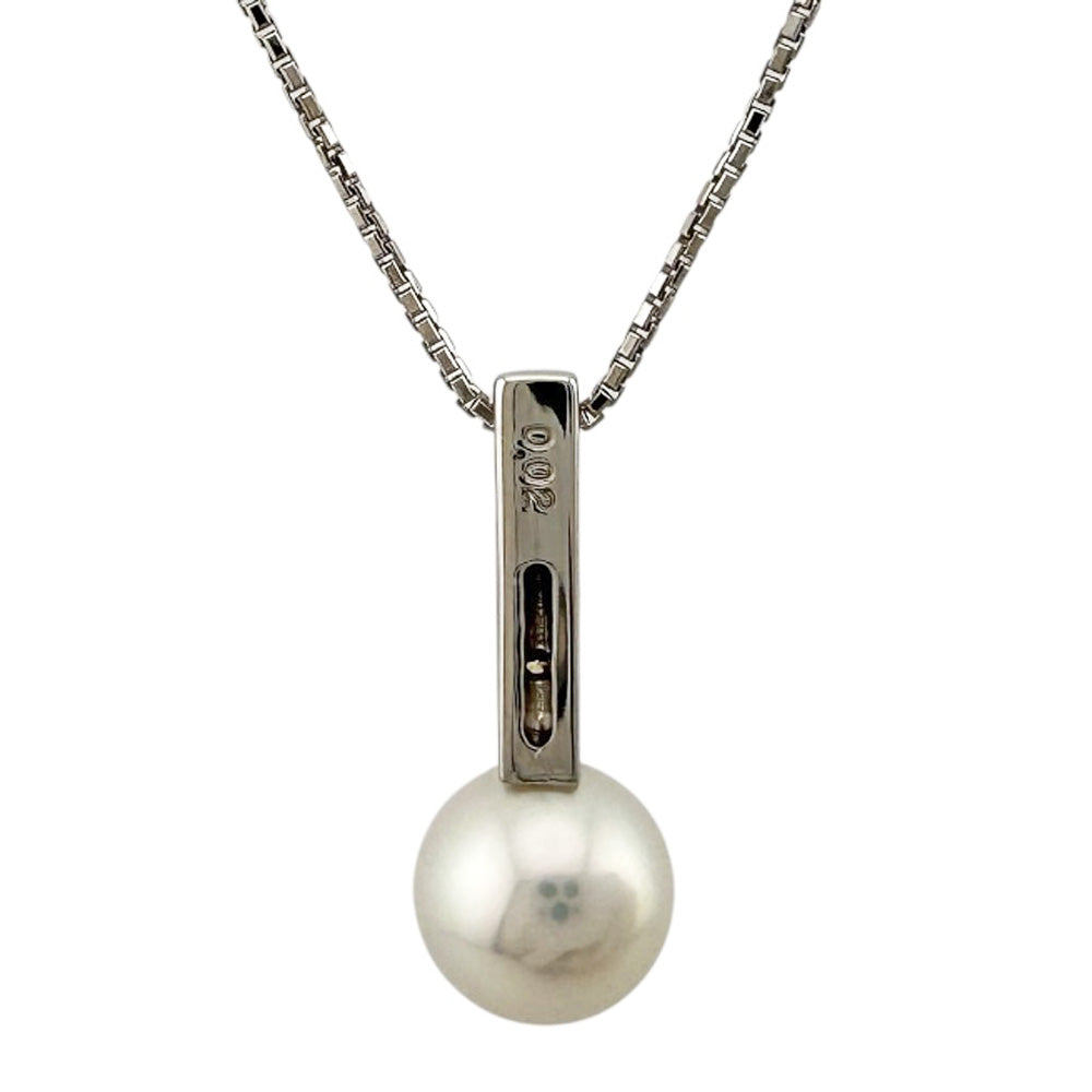 TASAKI タサキ ネックレス 18金 K18ホワイトゴールド ダイヤモンド 