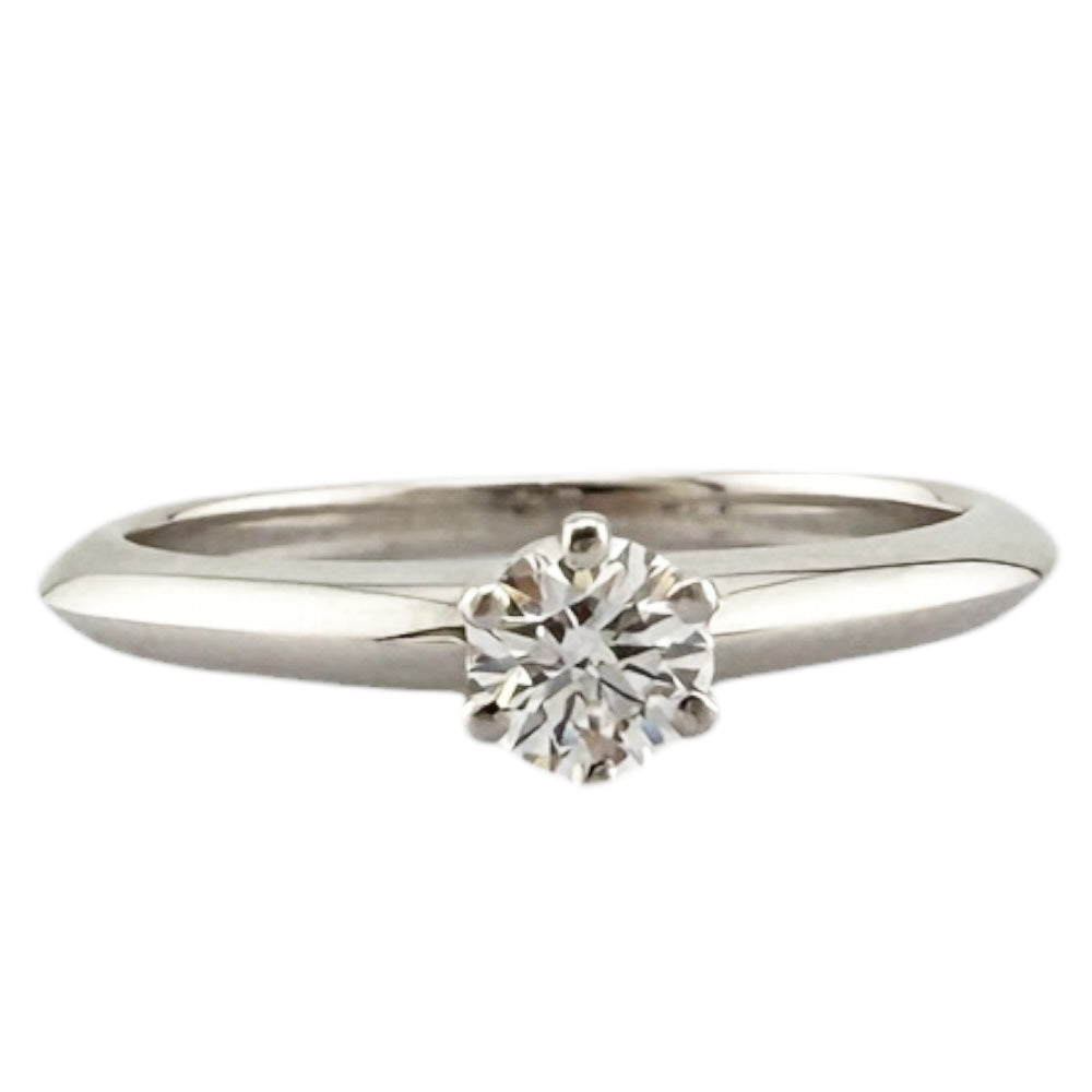 TIFFANY&Co. ティファニー ソリティア リング 指輪 9号 Pt950プラチナ