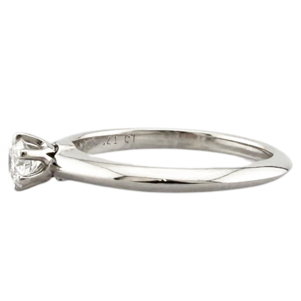 TIFFANY&Co. ティファニー ソリティア リング 指輪 9号 Pt950プラチナ