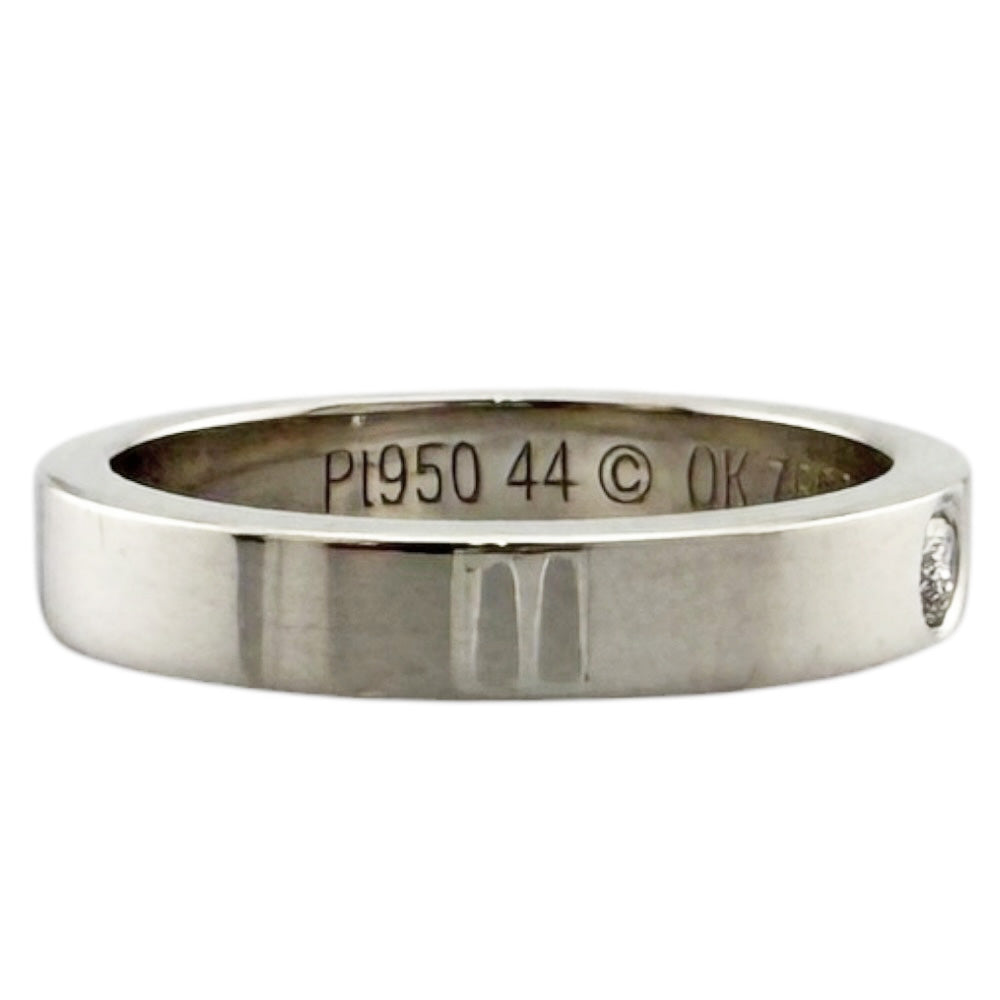 CARTIER カルティエ Cドゥ ウエディング リング 指輪 4号 Pt950