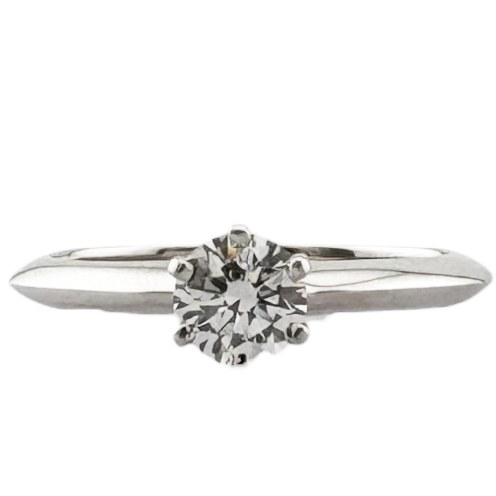 TIFFANY&Co. ティファニー ソリティア リング 指輪 8号 Pt950プラチナ