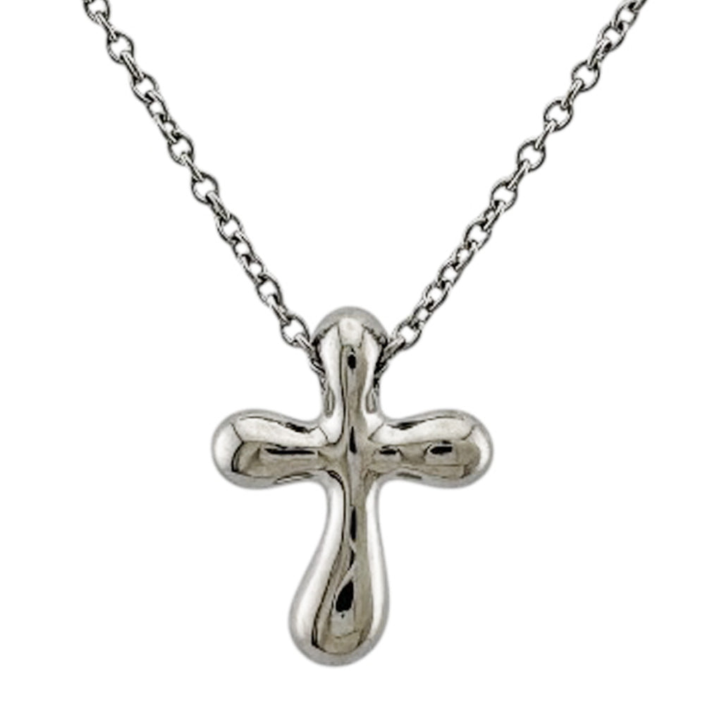 TIFFANY&Co. ティファニー ドッツクロス ネックレス Pt950プラチナ