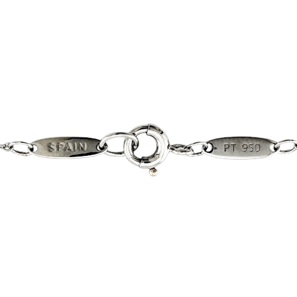 TIFFANY&Co. ティファニー ドッツクロス ネックレス Pt950プラチナ
