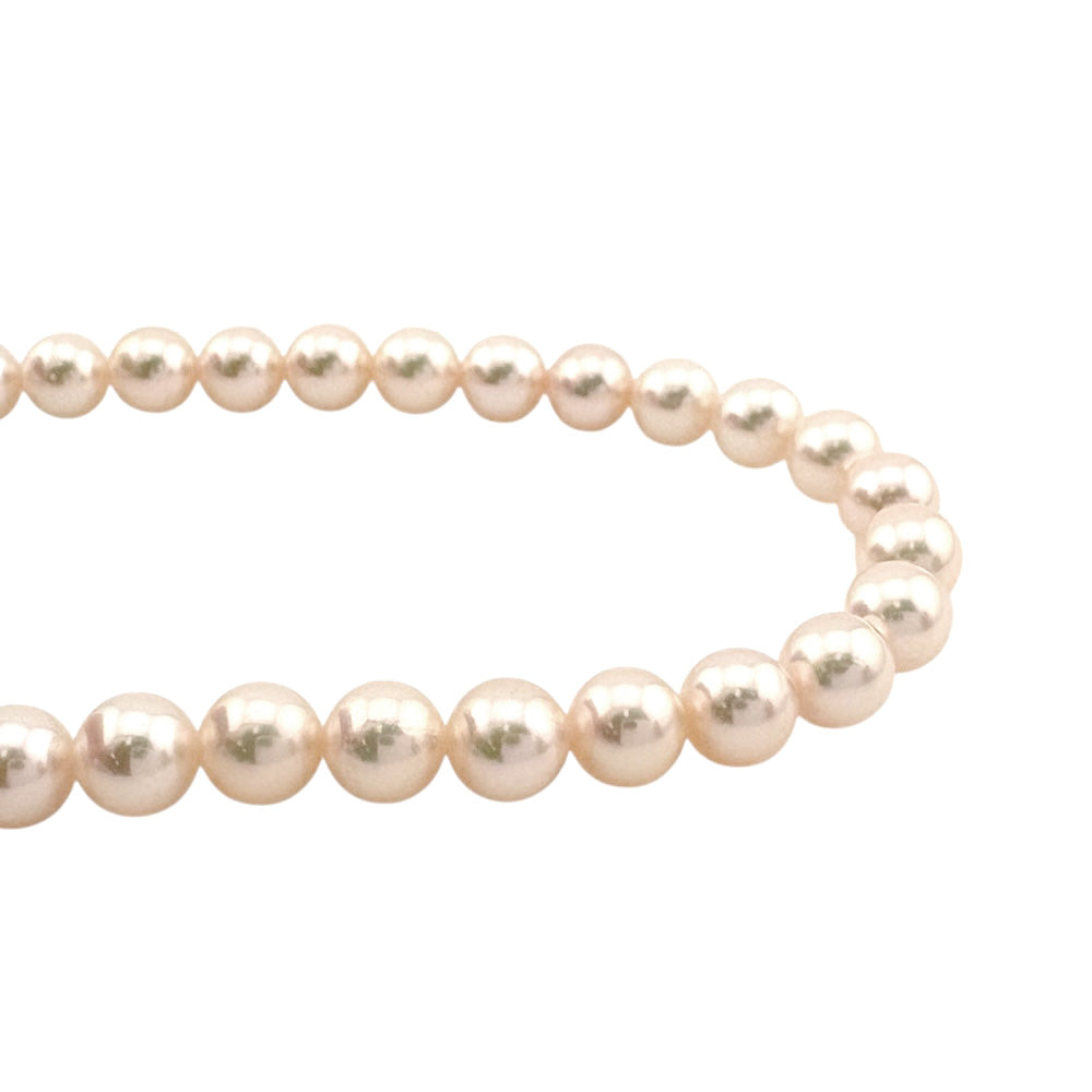 MIKIMOTO ミキモト ネックレス 18金 K18イエローゴールド パール