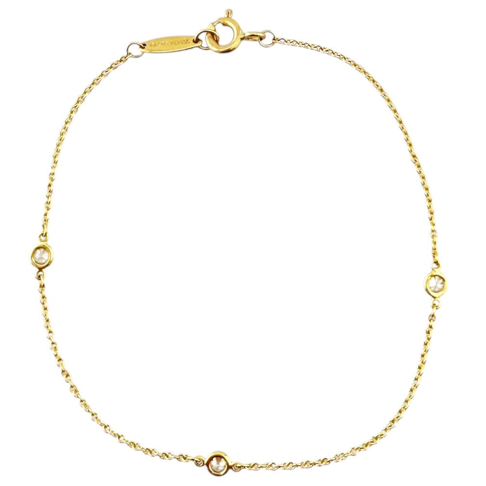TIFFANY&Co. ティファニー バイザヤード ブレスレット 18金 K18